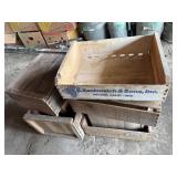 Wooden Produce Crates
