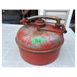 Red Metal Fuel Canister