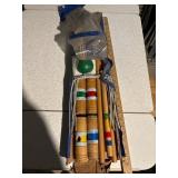 Wooden Croquet Set with Carry Bag