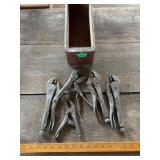 Locking Pliers with Box