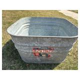 Eclipse Galvanized Metal Tub