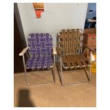 Aluminum Webbed Chairs