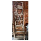 Wooden Folding Ladder