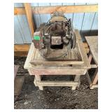 Electric Grinding Wheel on Stand