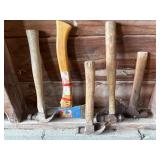Assorted Hammers and Axes