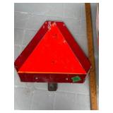Vintage Metal Reflective Triangle