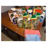 Cleaning Supplies and Cloths