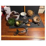 wind chimes, pots etc