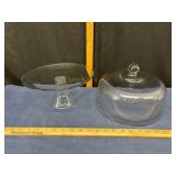 Glass Cake Stand and Dome Lid