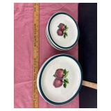 Fruit-Themed Dinnerware Set