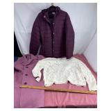 Three Women's Outerwear Pieces