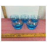 Blue Glass Tableware