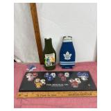 Hockey Memorabilia With Koozies