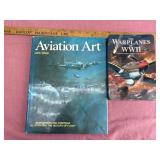 Aviation Art Book and WWII DVD Set