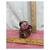 Handmade Blown Glass Rabbit Figurine