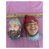 Lakeland Studios Head Sculptures