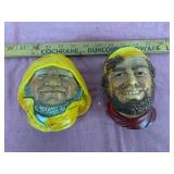 Hand-Painted Figurine Heads