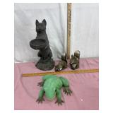 Resin lawn decor