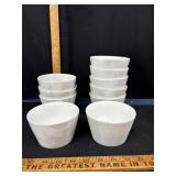 Lot of small serving bowls