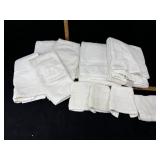 White towels/ hand towels & face cloths