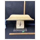 Plastic antique baby scale
