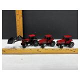 Red Diecast Tractor Models