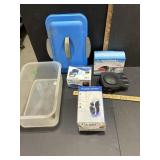 Vehicle black box DVR/portable heater & car