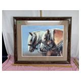 Framed wall art