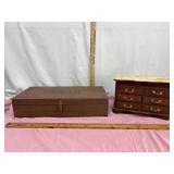 Wooden Boxes With Decorative Touches