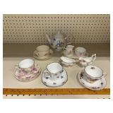 Floral Bone China Set