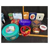 Decorative Tin Containers