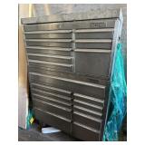 Mechanics edge, stainless steel two-piece toolbox