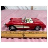 Red 1957 Chevrolet Corvette Diecast