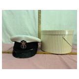 William Scully Naval Cap with Box