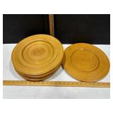 Wooden Circular Plates