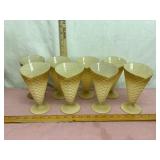 8 Vintage Ice Cream Cone Dessert/Cocktail