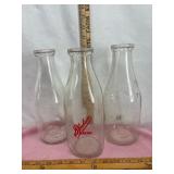 Vintage Blenheim Dairy Bottles
