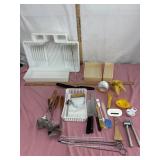 Kitchen Utensils and Holder