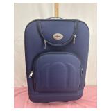 Blue Vitroq Rolling Suitcase