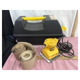 Heavy Duty DeWalt 1/4 sheet palm grip sander in