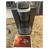 Keurig K-Elite and a K-cup reusable coffee filter