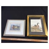 Framed Duck art