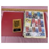 Hockey cards & small plaque