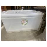 Two large totes with lids
