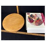 Turn table top & sectional dish