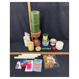 Assorted candle lot