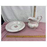 Wash basin & pitcher