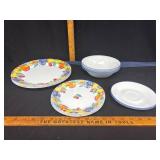 Corelle Dinnerware Set with Fruit Motif