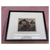 Framed wall art