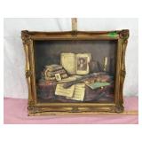 Framed 3D wall art